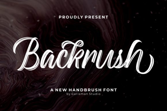 Backrush: A Handwritten Font for Editorial Elegance
