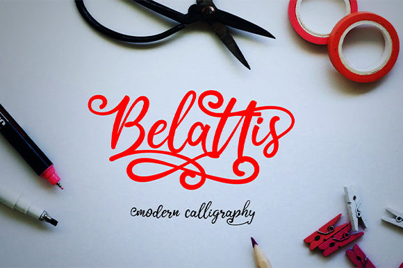 Belattis: The Handwritten Font for Elegant Web Design