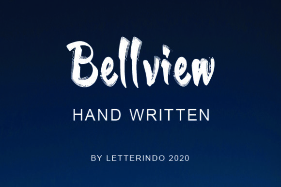 Bellview: A Charming Handwritten Font for Web Design