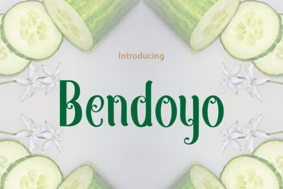 Bendoyo: A Versatile Font for Editorial Elegance