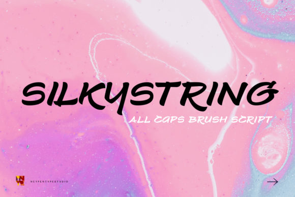 Discover Silkystring: A Handwritten Font for Editorial Charm