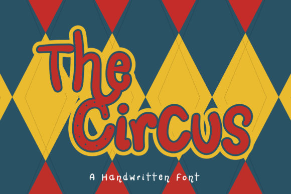 Discover The Circus: A Playful Handwritten Font for Editorial Design