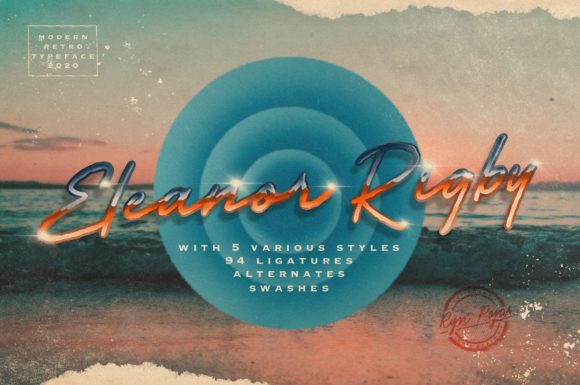 Eleanor Rigby: A Handwritten Font for Creative Web Design
