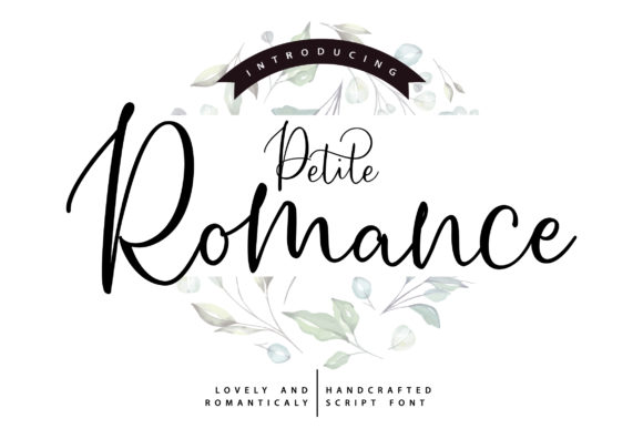 Elevate Your Craft with Petite Romance Font