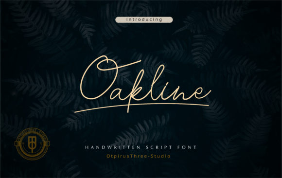 Enhance Your Brand with Oakline: A Versatile Handwritten Font