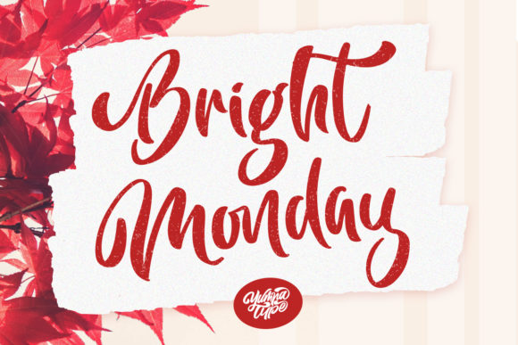 Enhance Your Campaign with Bright Monday Font