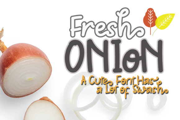 Enhance Your Editorial Design with Fresh Onion Font