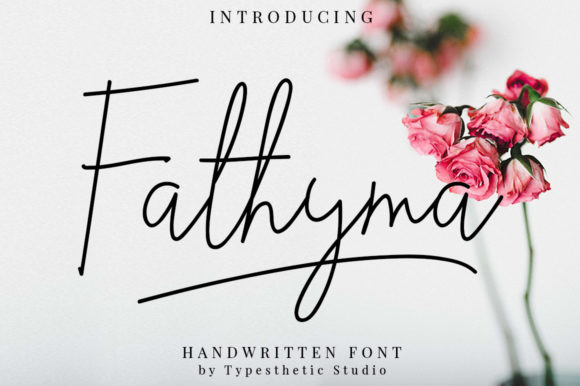 Fathyma: A Stylish Script Font for Editorial Elegance