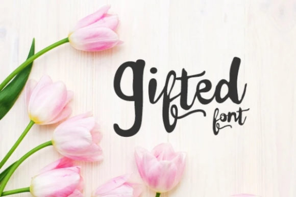 Gifted: A Hand-Lettered Font for Creative Web Design