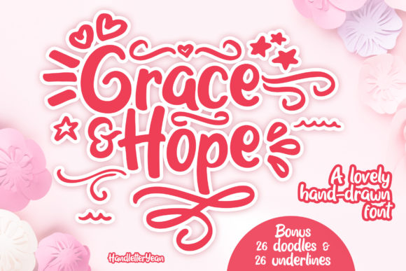 Grace Hope: A Handwritten Font for Engaging Campaigns