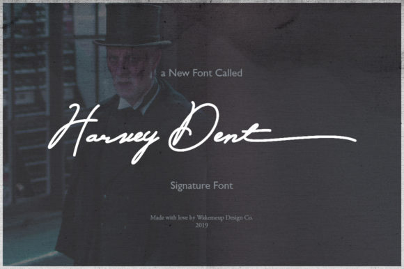 Harvey Dent: Elevate Your Campaigns with This Elegant Font