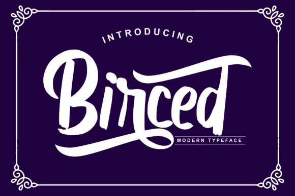 Introducing Birced: A Handwritten Font for Creative Marketers