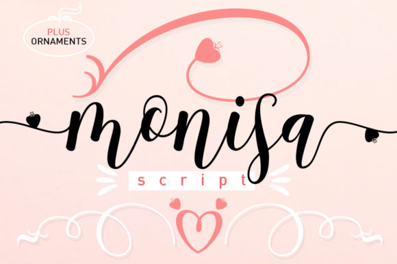 Monisa: A Handwritten Font for Elegant Editorial Design
