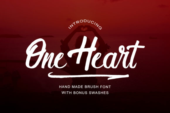 One Heart: A Versatile Handwritten Font for Creative Campaigns