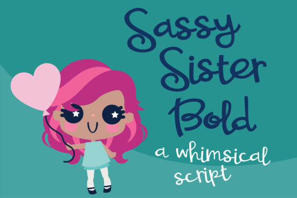 Sassy Sister: A Charming Handwritten Font for Crafters