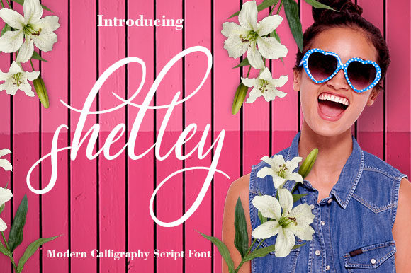Shelley: A Modern Calligraphy Font for Elegant Branding