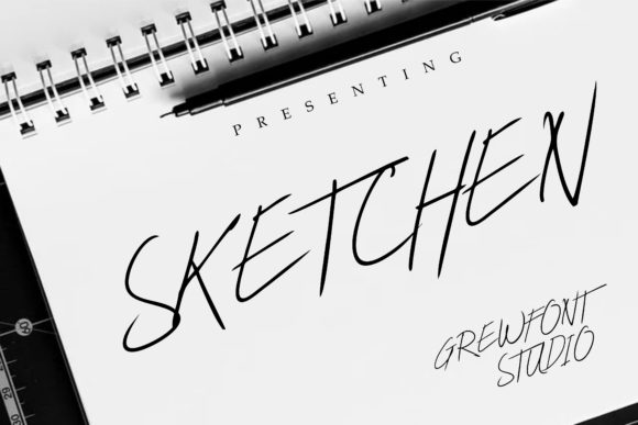 Sketchen: A Handwritten Font for Creative Web Design