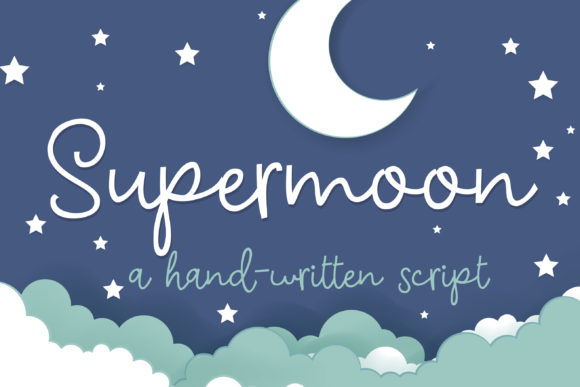 Supermoon: A Versatile Handwritten Font for Crafters