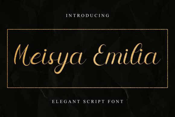 Transform Your Brand with Meisya Emilia Font