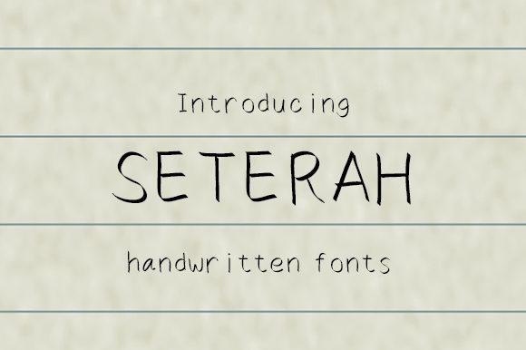 Transform Your Brand with Seterah: A Timeless Handwritten Font