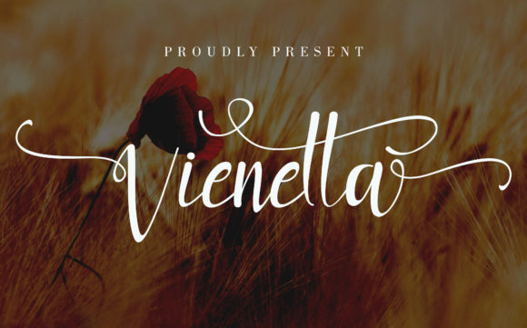 Vienetta: A Graceful Script Font for Elegant Branding