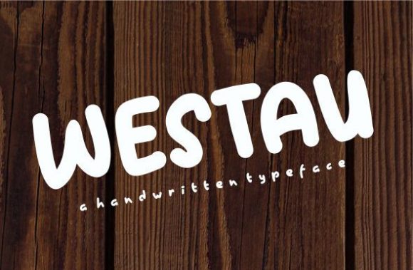 Westau: A Bold Handwritten Font for Versatile Branding