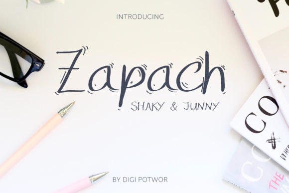 Zapach: A Charming Handwritten Font for Crafters